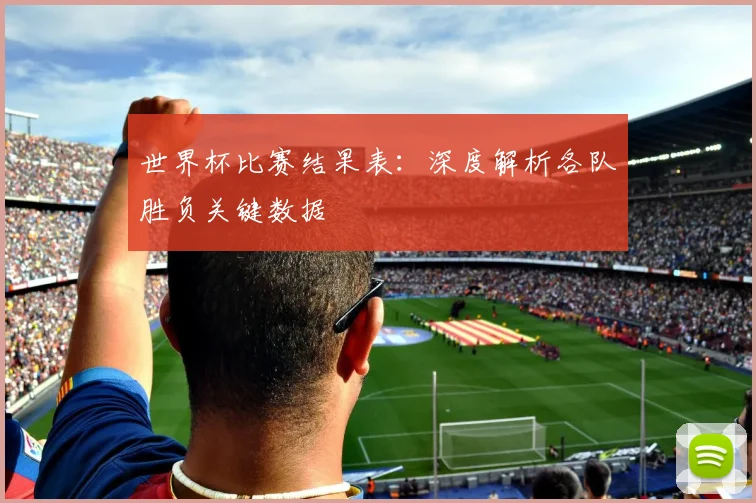 世界杯比赛结果表：深度解析各队胜负关键数据